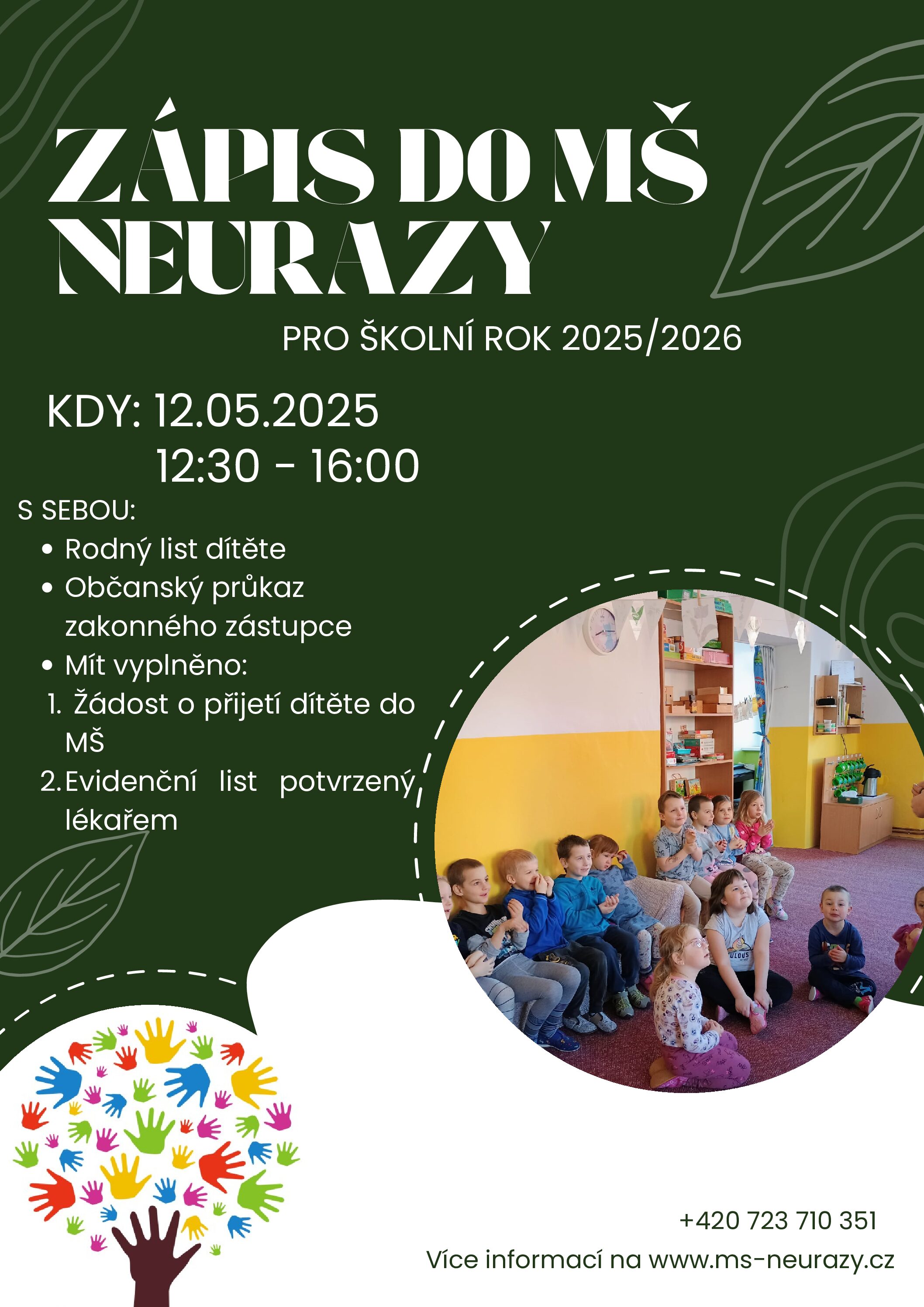Zápis do MŠ Neurazy